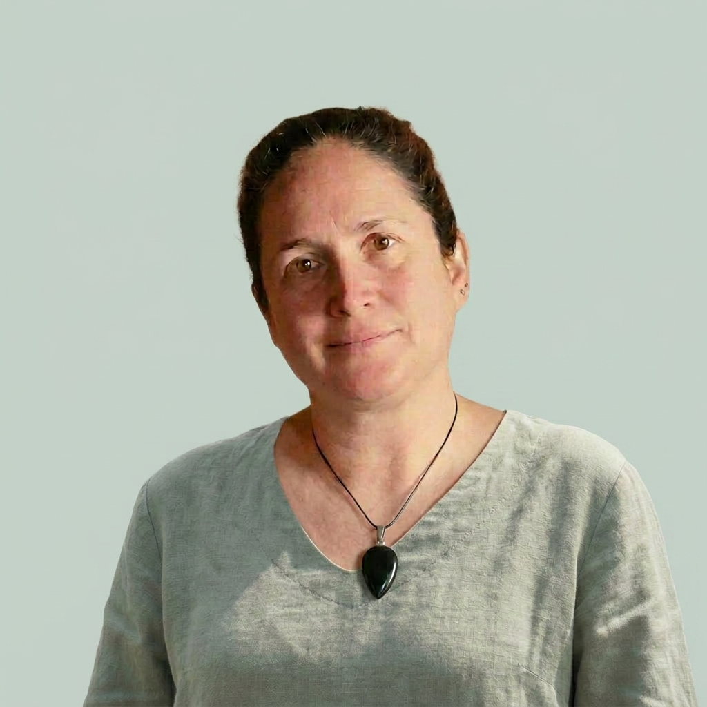 Retrato de Lupe, terapeuta holística en LuMa